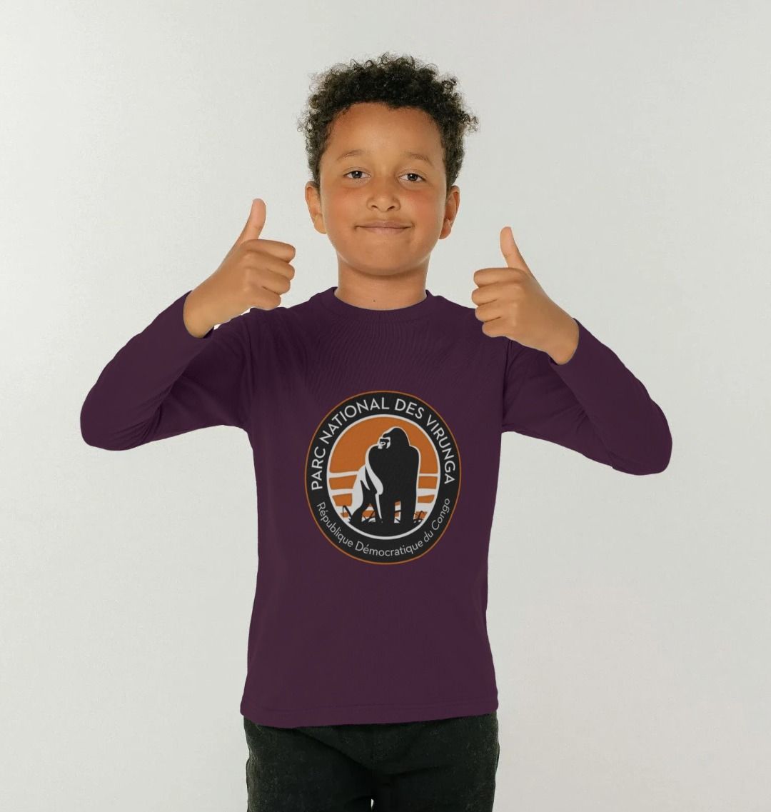 T-shirt Manches Longues Enfant Logo Virunga