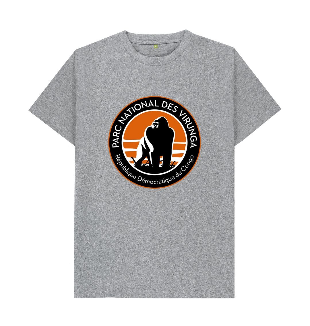 Athletic Grey Virunga Logo Men's T-shirt