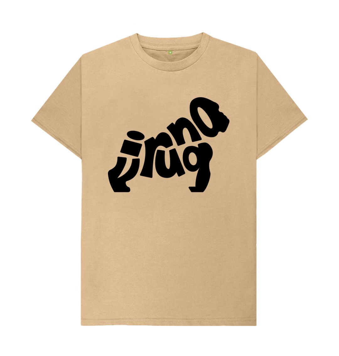 Sand Gorilla Emblem Men's T-shirt