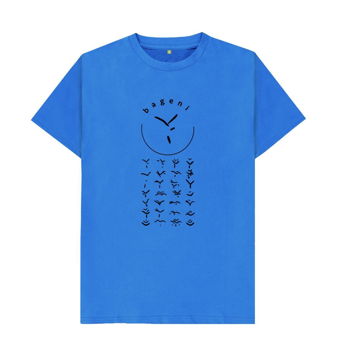 Bright Blue Bageni Family Men's T-shirt